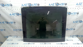 Hyundai Tucson 22-26 central panoramic glass with scratches, soot, and corrosion