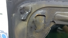 Hyundai Tucson 22-26 central panoramic glass with scratches, soot, and corrosion