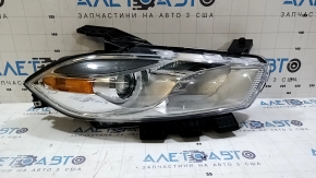 Headlight front right bare Dodge Dart 13-16 halogen chrome