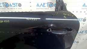 Bare rear left door Porsche Macan 15-26 black A1, painted 0.20-0.25, butt