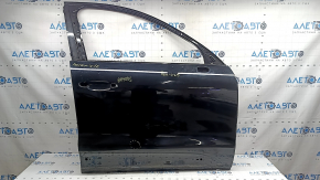 Front right door, bare, Porsche Macan 15-26, black A1, painted 0.25, dent