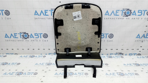 Black rear passenger seat trim for a 1920 Porsche Macan, broken mount
