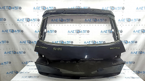 Naked tailgate Porsche Macan 15-18 black A1, with spoiler bracket, dented