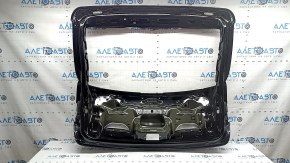 Naked tailgate Porsche Macan 15-18 black A1, with spoiler bracket, dented