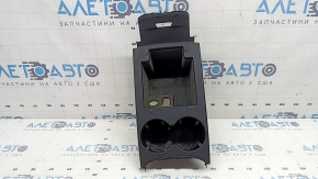 Porsche Macan 15-18 center console trim with cup holder and storage compartment, black, scratches, dry cleanable
