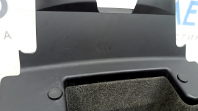 Porsche Macan 15-18 center console trim with cup holder and storage compartment, black, scratches, dry cleanable