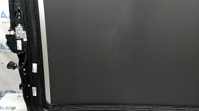 Panorama assembly for Porsche Macan 15-18, black curtain, needs cleaning, scratches