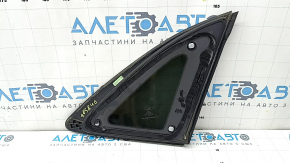 Rear left window, fixed glass, Ford Escape MK4 20-26, tinted, matte black, scratches
