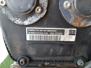 VW Tiguan 18-24 2.0 TFSI DGUA 94k engine, started, compression 9-9-9-9, rust on the block