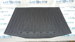 Black rubber trunk mat for Ford Escape MK4 20-26