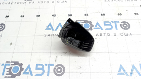 Porsche Macan 15-26 interior mirror cover, small, black, 2 parts, broken mount