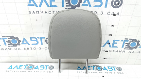 Headrest 2nd row right Toyota Prius V 15-17 leather, gray