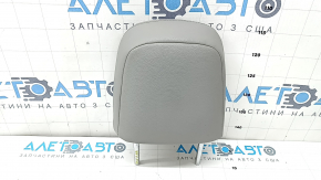 Headrest 2nd row right Toyota Prius V 15-17 leather, gray