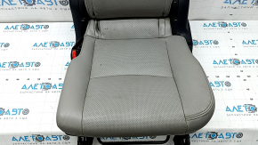 Rear row of seats, 2nd row, left, Toyota Prius V 15-17, gray leather, dry-cleanable, scratches on the back