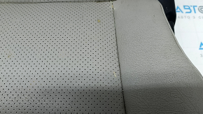 Rear row of seats, 2nd row, left, Toyota Prius V 15-17, gray leather, dry-cleanable, scratches on the back
