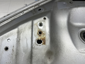 Hood bare Audi A4 B9 17-20 steel, silver LZ7G, corrosion, painted, poke