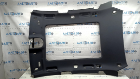 Porsche Macan 15-21 headliner, black fabric, for panoramic windows, Light pack, dry-cleanable, scratches, tears
