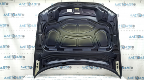 Bare hood Audi A6 C8 19-24 aluminum, blue LX5B, bumpers