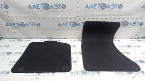 Set of fabric floor mats for the Porsche Macan 15-23, black