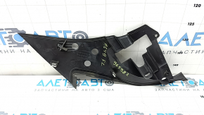 Front left underhood trim for Audi A6 C8 19-24, crack in mounting