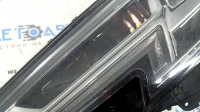 Left front headlight assembly for Audi A4 B9 17-19 Full LED, scratches, chips, needs polishing