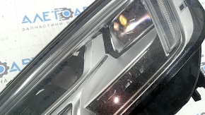 Left front headlight assembly for Audi A4 B9 17-19 Full LED, scratches, chips, needs polishing