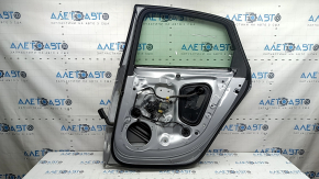 Rear right door assembly for Audi A4 B9 17-19 silver LZ7G, keyless, butt, painted 0.15