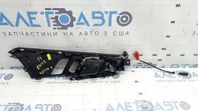Audi A4 B9 17-25 front left inner door handle with backlight, with trim, cracked mount