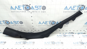 Audi A4 B9 17-25 black, scratched inner rear right door sill trim