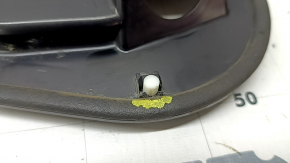 The inner rear right door panel of an Audi A6 C8 19-25 under the door closer, the fasteners are broken