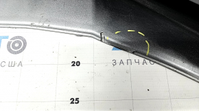 Bare front bumper for Audi A4 B9 17-19 S-Line without washers, for 4 parking sensors, without tow hook plug, silver, chips, scratches, broken mount