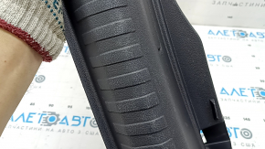 Audi A6 C8 19-24 trunk opening trim, black, scratches, broken mount
