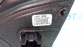 Left side mirror assembly for Ford Escape MK4 20-26, 7 pins, heated, BSM, black, without mirror element, scratches