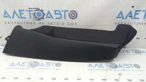 2nd row left side bolster for Audi A4 B9 17-19, black leather