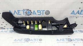 2nd row left side bolster for Audi A4 B9 17-19, black leather
