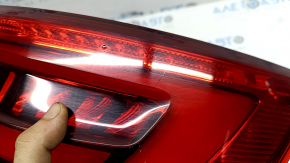 Audi A4 B9 17-17 Sedan LED Right Outer Fender Light, Scratches, Glued