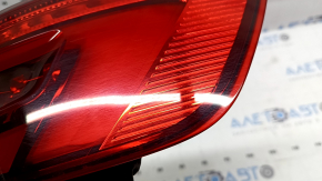 Audi A4 B9 17-17 Sedan LED Right Outer Fender Light, Scratches, Glued