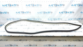 Rear right door seal for Toyota Prius V 12-17, gray, dry-cleanable