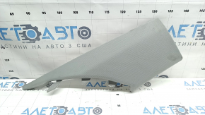 Left rear pillar trim for Audi A4 B9 17-17, gray, dry-cleanable