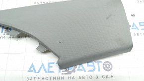 Left rear pillar trim for Audi A4 B9 17-17, gray, dry-cleanable