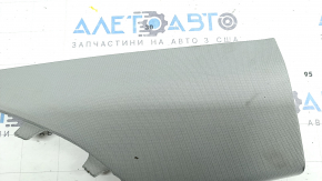 Left rear pillar trim for Audi A4 B9 17-17, gray, dry-cleanable