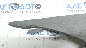 Left rear pillar trim for Audi A4 B9 17-17, gray, dry-cleanable