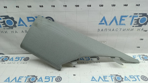 Right rear pillar trim for Audi A4 B9 17-17, gray, dry-cleanable