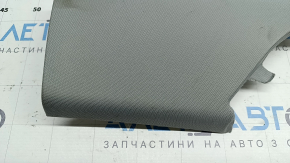 Right rear pillar trim for Audi A4 B9 17-17, gray, dry-cleanable