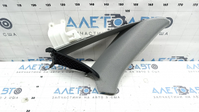 Left rear window trim panel for Audi A4 B9 17-17, gray, dry-cleanable, scratches