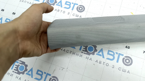 Upper left front pillar trim for Audi A4 B9 17-17, gray, Bang and Olufsen, dry-cleanable
