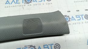 Upper right front pillar trim for Audi A4 B9 17-17, gray, Bang and Olufsen, dry-cleanable