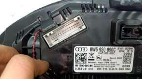 Audi A4 B9 17-25 instrument cluster, large display, 188k, scratches