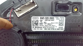 Audi A4 B9 17-25 instrument cluster, large display, 188k, scratches