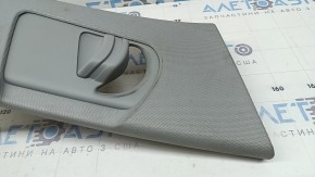 Right upper center pillar trim, Audi A4 B9 17-17, gray, dry-cleanable